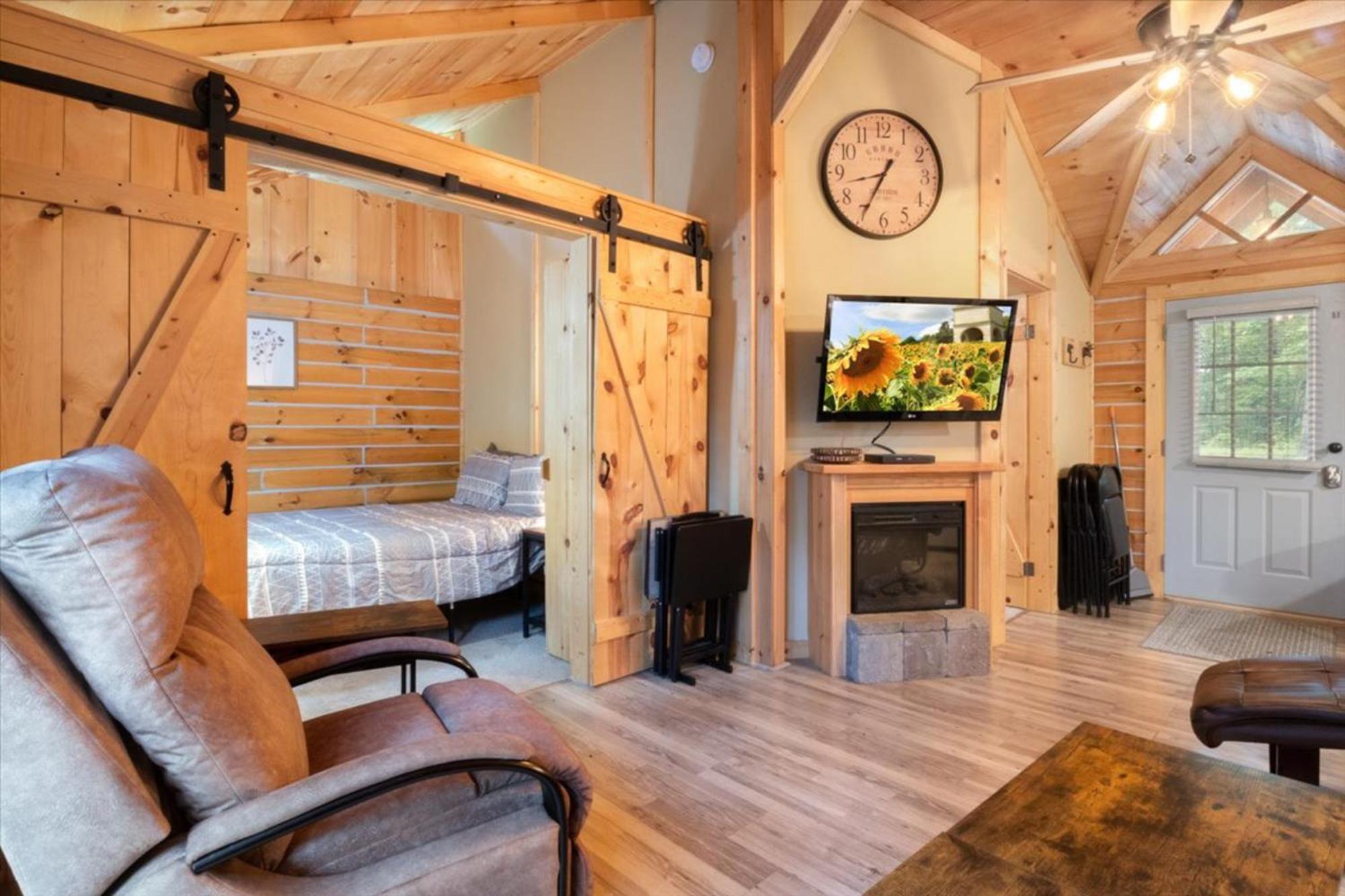 The Eldon Cabin Experience Buitenkant foto